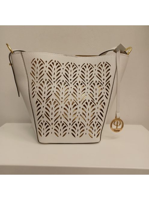 Prestige Fehér-Arany Csipke Táska