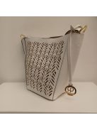Prestige Fehér-Arany Csipke Táska