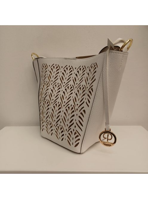 Prestige Fehér-Arany Csipke Táska