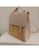 Diana&Co Beige-Gyékény Hátitáska
