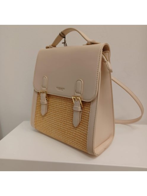 Diana&Co Beige-Gyékény Hátitáska