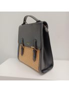 Diana&Co Fekete-Gyékény Hátitáska