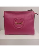 Genuine Leather Fuxia Bőrtáska