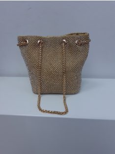 Alkalmi Arany Strasszos Léna Táska