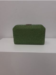 Alkalmi Zöld Strasszos Jetti Táska