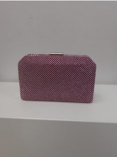 Alkalmi Rózsaszín Strasszos Jetti Táska