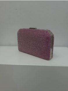 Alkalmi Rózsaszín Strasszos Jetti Táska