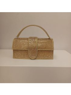 Alkalmi Arany Strasszos Kisó Táska