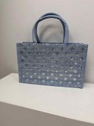 Világos-Farmerkék Flitteres Táska