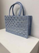 Világos-Farmerkék Flitteres Táska