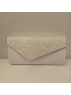 Alkalmi Fehér- Ezüst Háromszög Táska