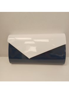 Alkalmi Kék-Fehér Háromszög Táska