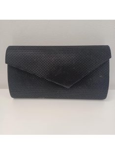 Alkalmi Fekete-Mintás Háromszög Táska