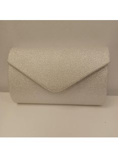 Alkalmi Ezüst Szemcsés Hengeres Táska