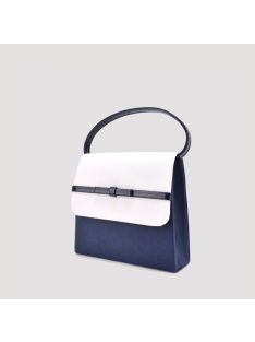 Alkalmi Kék-Fehér Masnis Kézitáska II