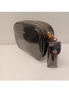 Diana&Co Fekete Lakk Zila Táska