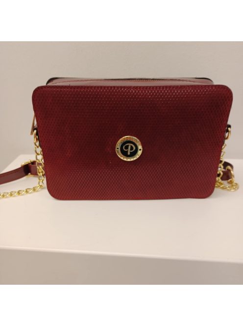 Prestige Bordó Mintás Mona Táska