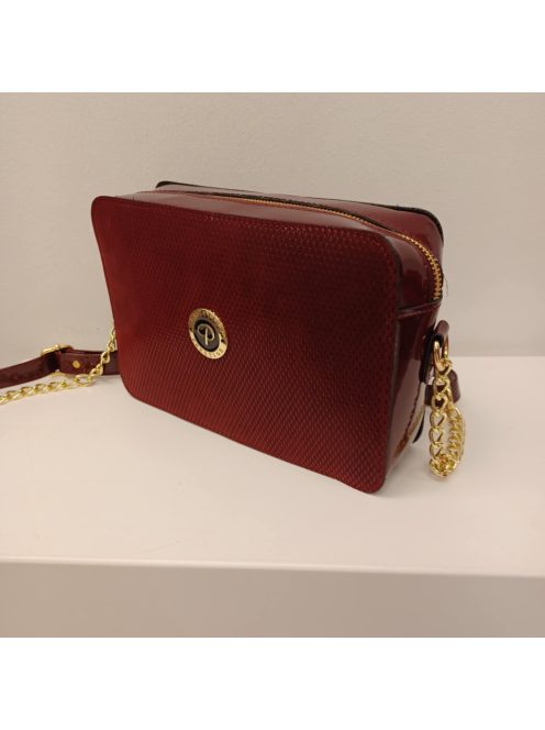 Prestige Bordó Mintás Mona Táska