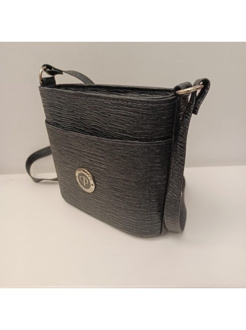 Prestige Fekete-Ezüst Lili Táska