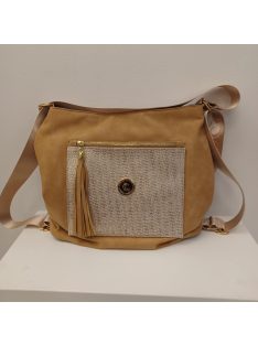 Locca Fekete-Beige Loma Táska