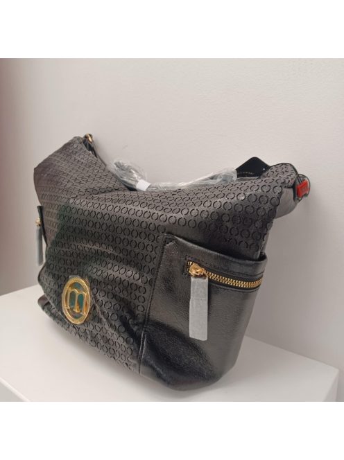 Monnari Fekete-Mintás Derina Táska