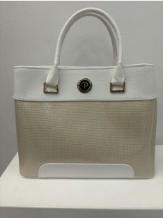 Prestige Fehér-Arany Seba Táska