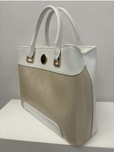 Prestige Fehér-Arany Seba Táska