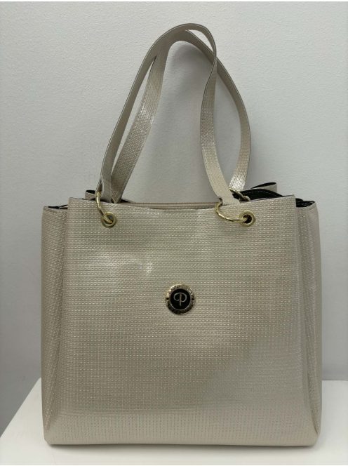 Prestige Beige-Csillogós Jolin Táska