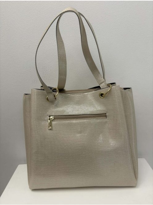 Prestige Beige-Csillogós Jolin Táska
