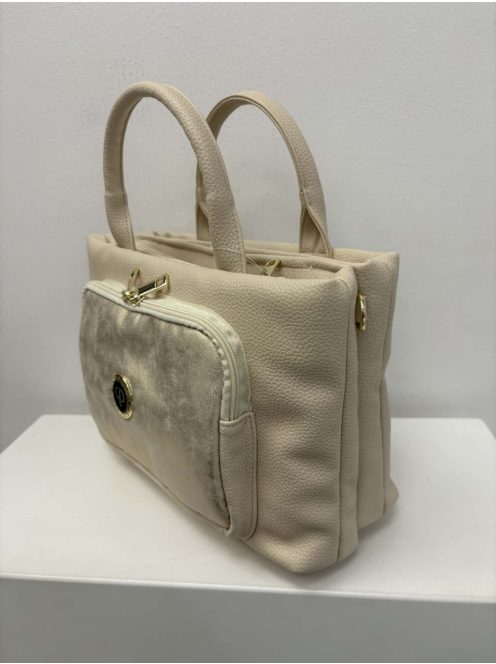 Prestige Beige-Arany Delli Táska
