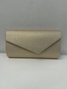 Alkalmi Szemcsés Arany Háromszög Táska