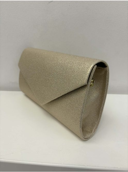 Alkalmi Szemcsés Arany Háromszög Táska