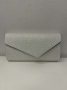 Alkalmi Szemcsés Ezüst Háromszög Táska