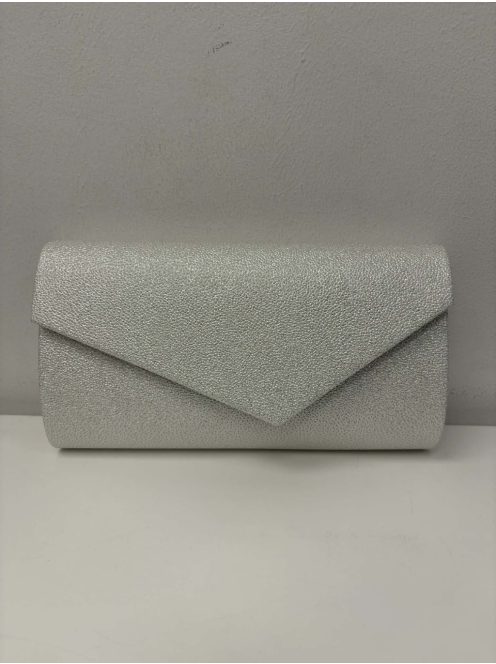 Alkalmi Szemcsés Ezüst Háromszög Táska