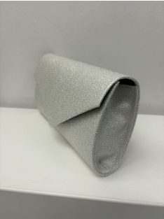 Alkalmi Szemcsés Ezüst Háromszög Táska