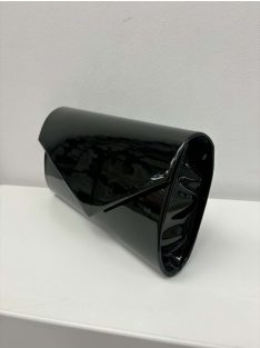 Alkalmi Fekete Lakk Háromszög Táska