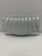 Alkalmi Ezüst-Csillogós Polla Táska