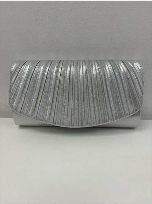 Alkalmi Ezüst-Csillogós Polla Táska