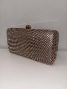 Alkalmi Rosegold Strasszos Lina Táska