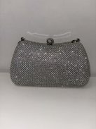 Alkalmi Ezüst Köves Reni Táska