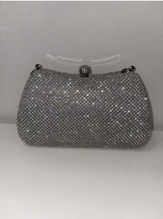 Alkalmi Ezüst Köves Reni Táska