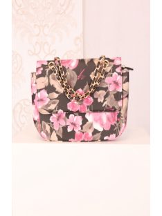 Diana&Co Lila Virágos Táska