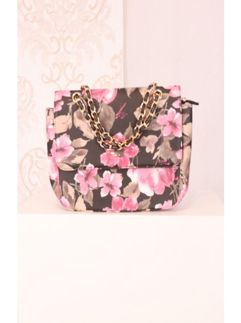 Diana&Co Lila Virágos Táska