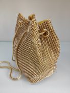 Alkalmi Arany Strasszos Brenda Táska