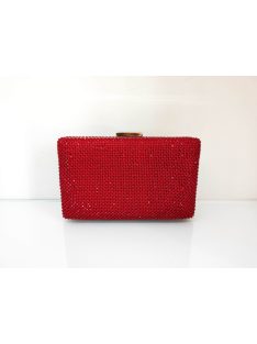 Alkalmi Bordó Strasszos Mira Táska