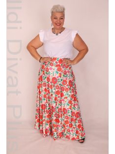 Beauty Fashion Fehér-Matyós Szoknya