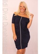 Beauty Kék Zippes Ruha