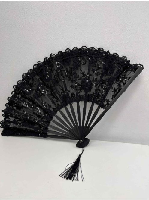 Fekete-Csipke Legyező