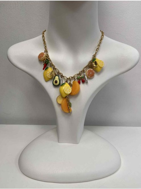 Citrom- Narancs Mintás Lánc