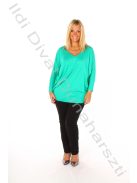 Black&White Zöld Aida V Nyakú Felső